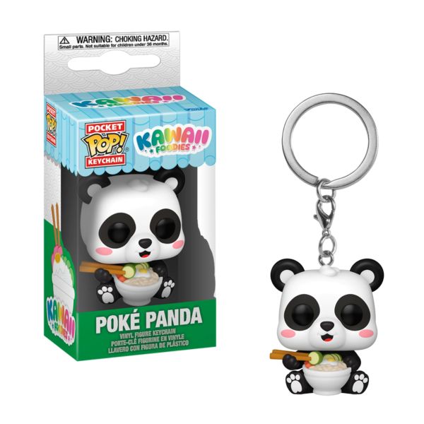 FUNKO POP KAWAII FOODIES Poke Panda – Portachiavi in box 5cm In espo da 12pz…x12…x72